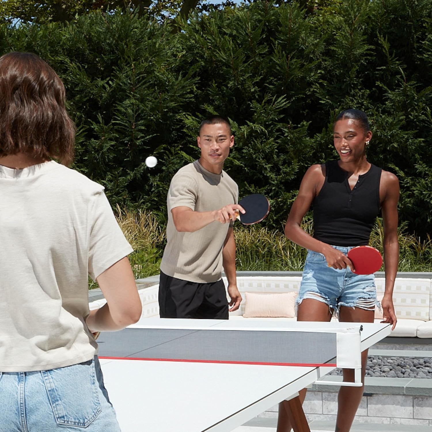 Ping Pong Set, Table Tennis Ideal for Family Games and Game Night
