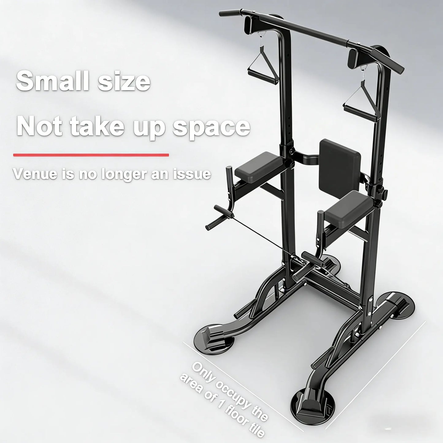 Power Tower Multifunctional Fitness Station for Home Gym Strength Training and Workouts