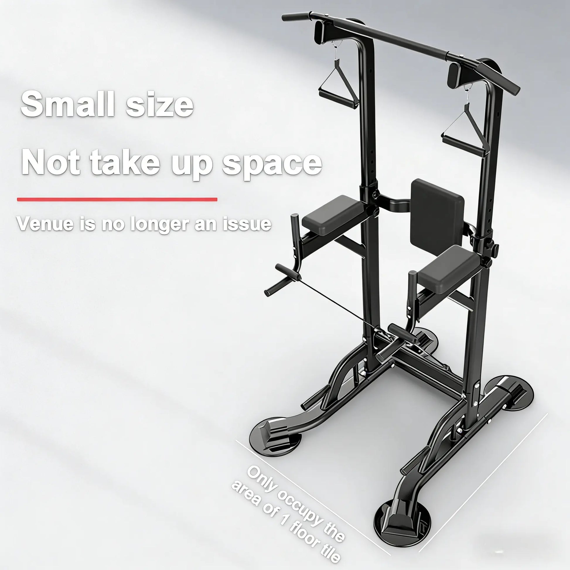 Power Tower Multifunctional Fitness Station for Home Gym Strength Training and Workouts