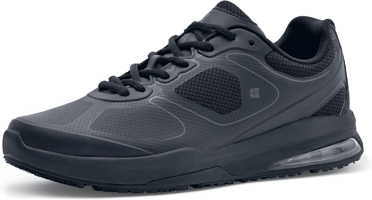 Men'S Slip-Resistant Work Sneakers - Comfortable, Non-Slip Shoes for Men in Food Service, Healthcare, Retail, Maintenance - Evolution II