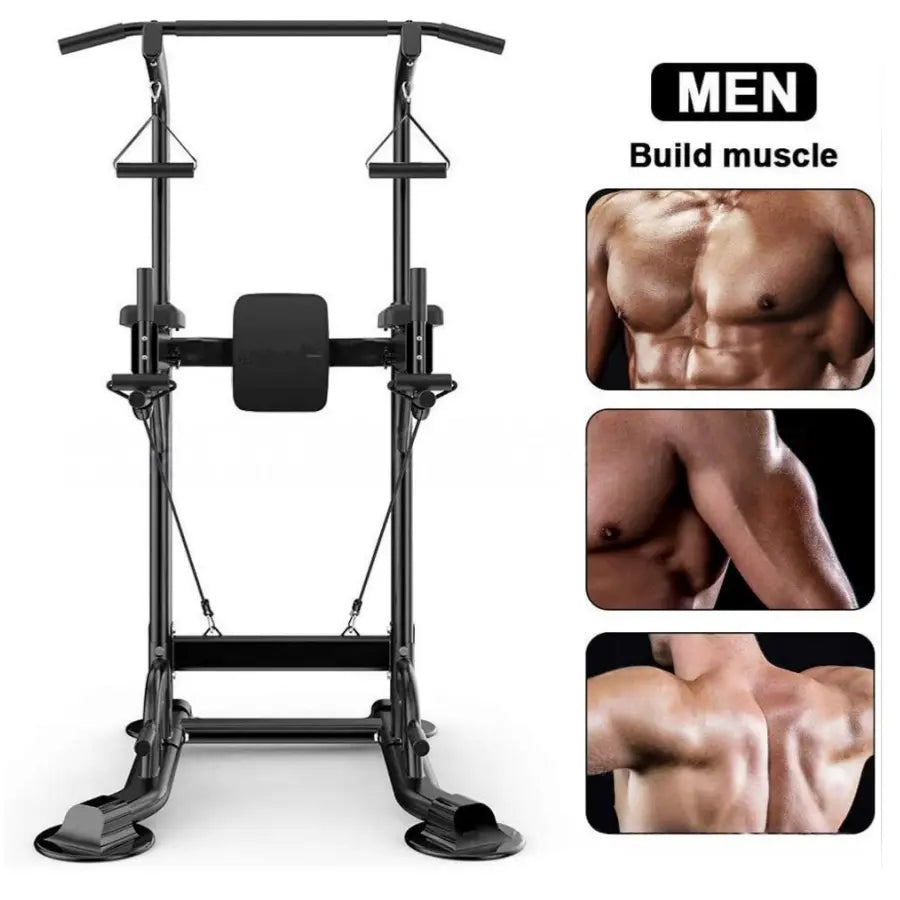 Power Tower Multifunctional Fitness Station for Home Gym Strength Training and Workouts