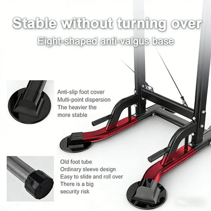 Power Tower Multifunctional Fitness Station for Home Gym Strength Training and Workouts