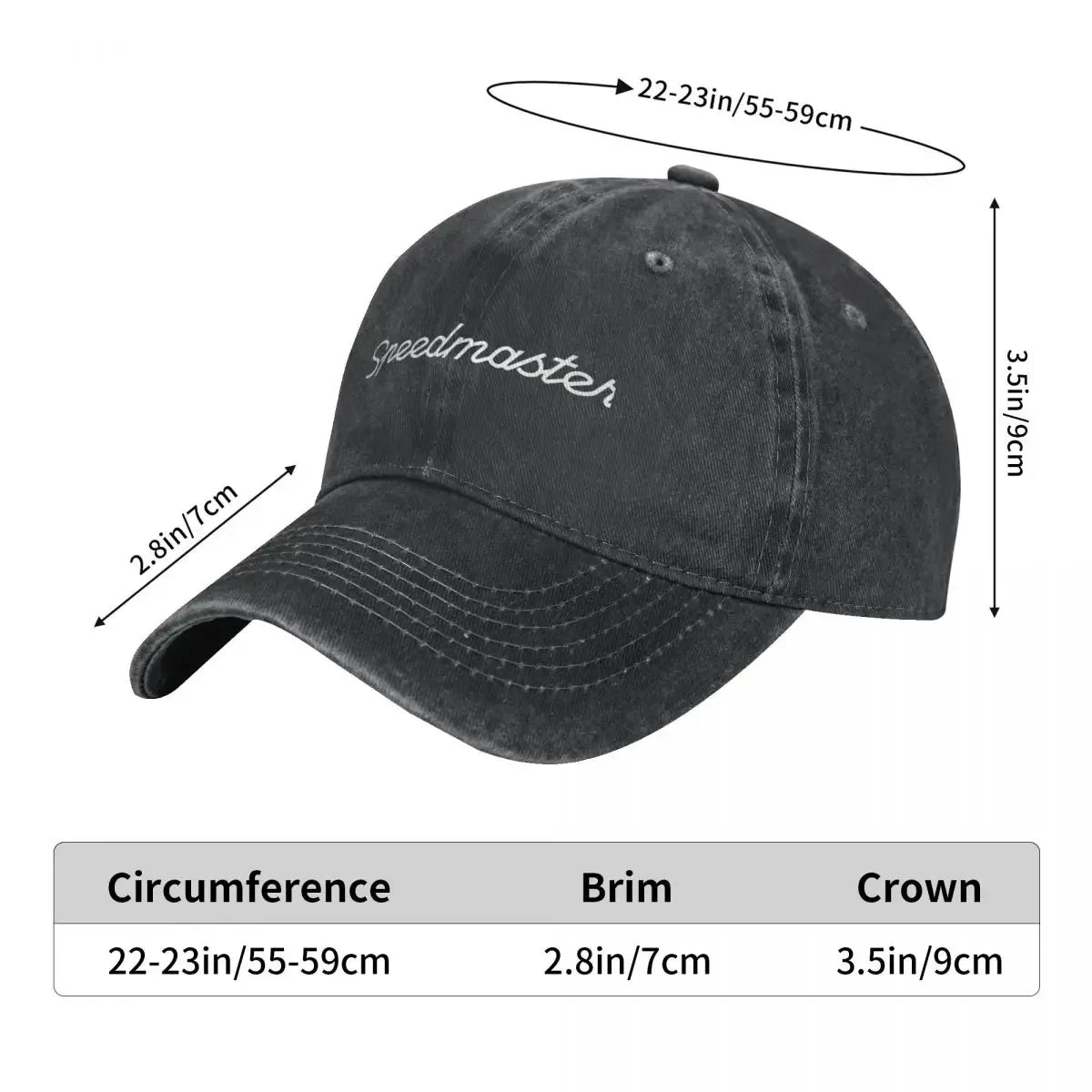 Speedmaster White Cap Cowboy Hat Man for the Sun Baseball Cap |-F-| Hats Woman Men'S