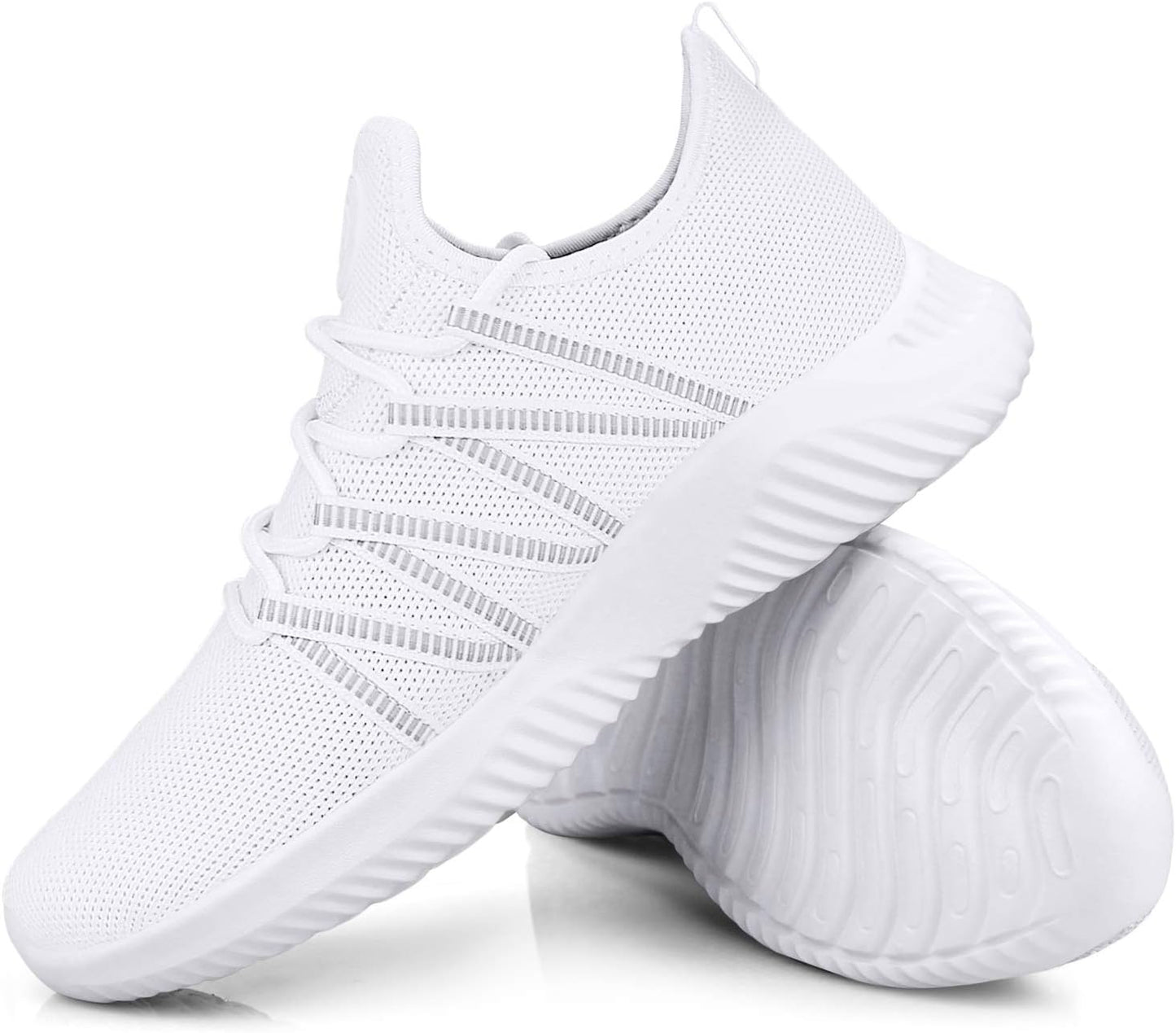 Mens Slip on Running Shoes Breathable Lightweight Comfortable Fashion Non Slip Sneakers for Men
