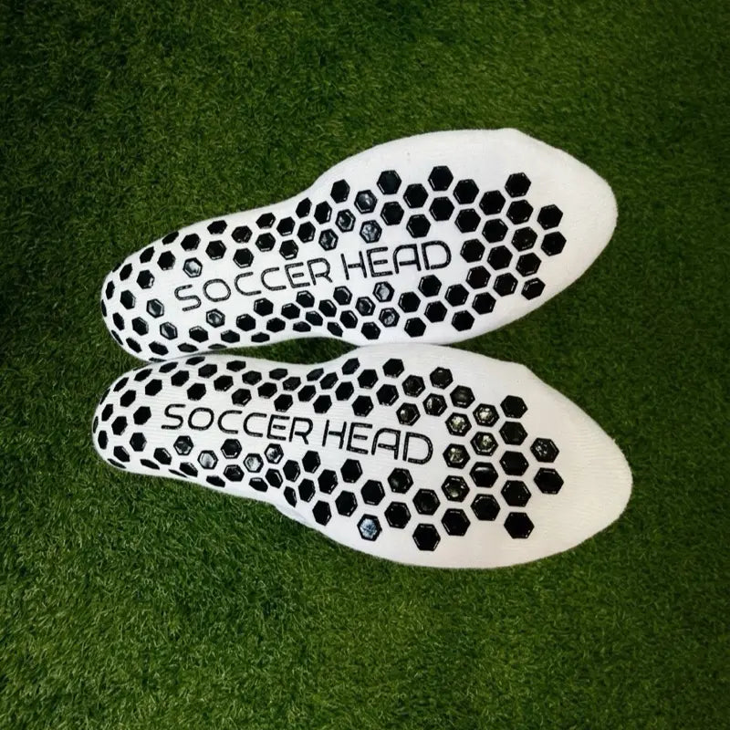 Soccer Head Grip Socks - Available in Youth and Adult Sizes (1, 3, or 6 Pairs)