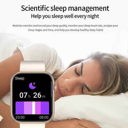 2025 Smartwatch with Wireless Charging, Bluetooth Calling, Custom Watch Faces for Men and Women, Fitness Tracker